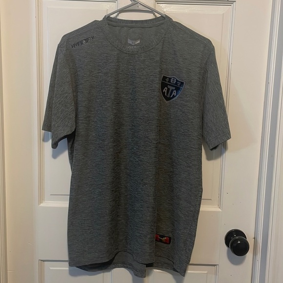 Hyperfly ATA gray heather soft T-shirt XL - Picture 1 of 9